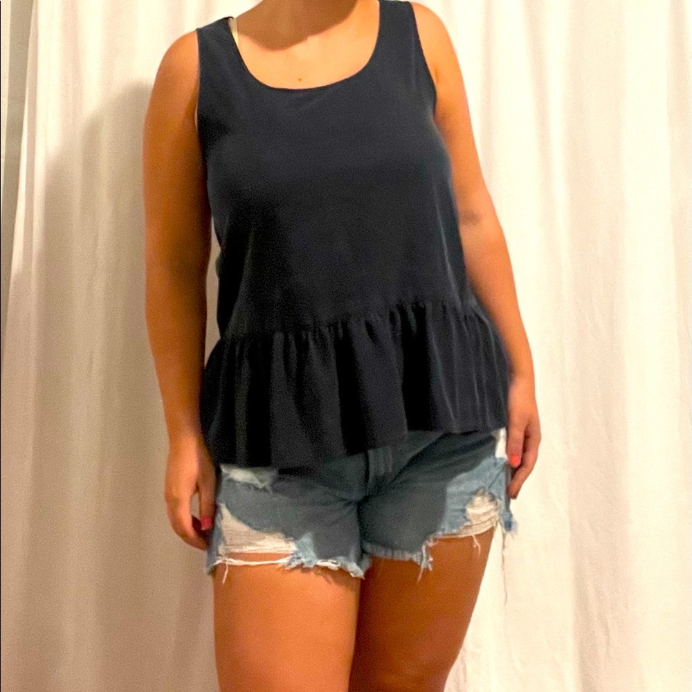 Zara Peplum Blouse